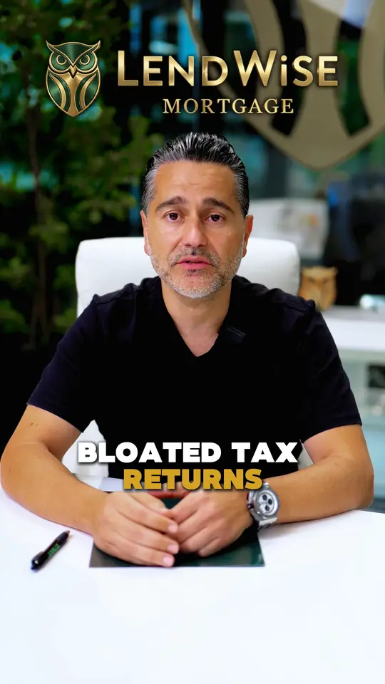A loan officer at the studio desk
